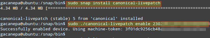 Install Livepatch in Ubuntu