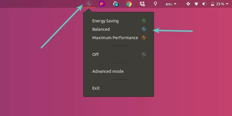 Slimbook Battery Mode Ubuntu