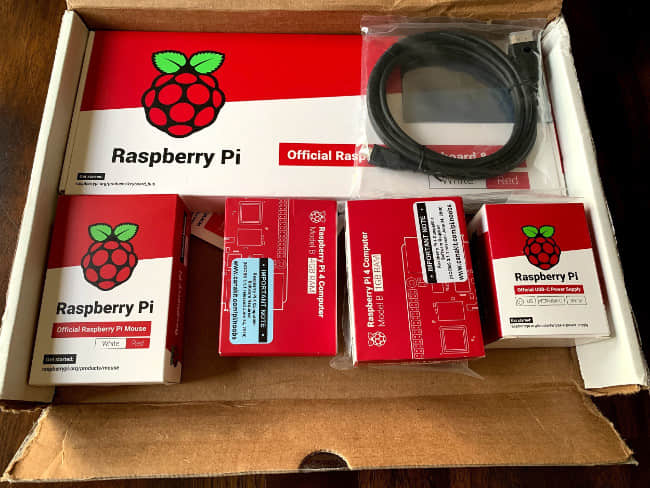 CanaKit's Raspberry Pi 4 Starter Kit and official accessories
