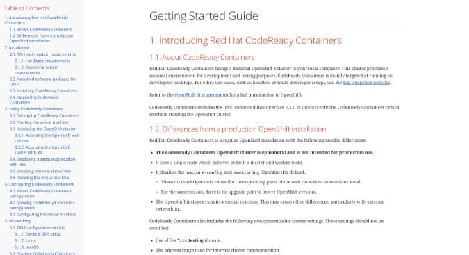 CodeReady Container