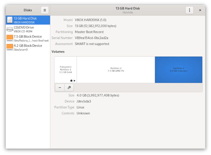 VirtualBox after adding new partition