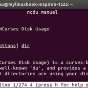 ncdu-基于Ncurses的磁盘实用工具