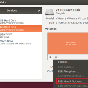 Ubuntu 每日小贴士 - 在Ubuntu下用桌面图形界面挂载分区