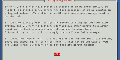 如何使用linux程序mdadm创建软件RAID1软阵列